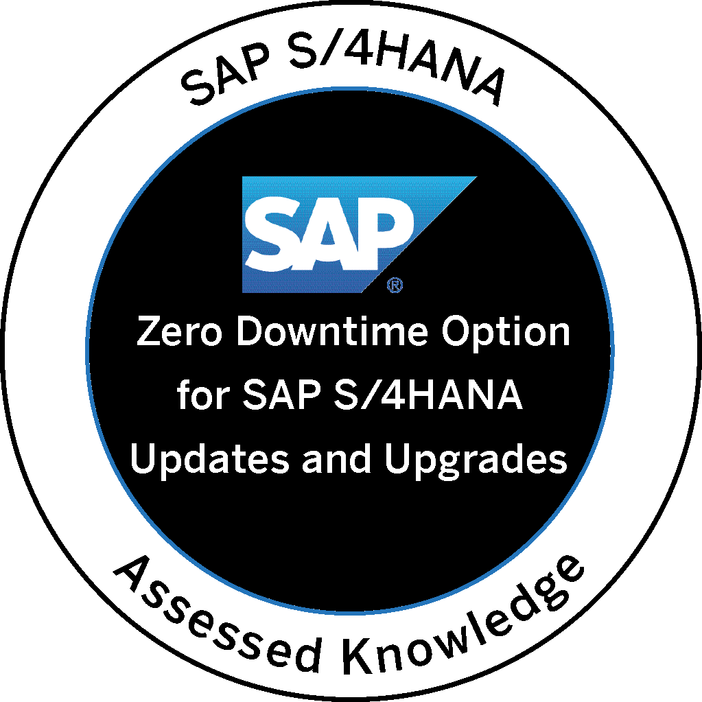 sap zero downtime option